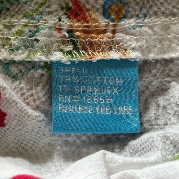 J. McLaughlin Floral Cotton Button Up Shirt - Picture 6 of 6